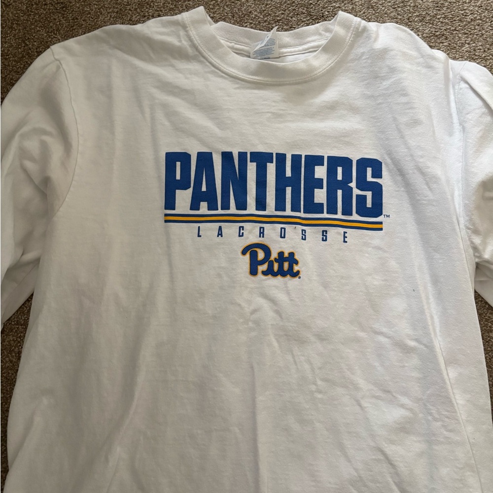 Long sleeve Pitt Panthers lacrosse t-shirt